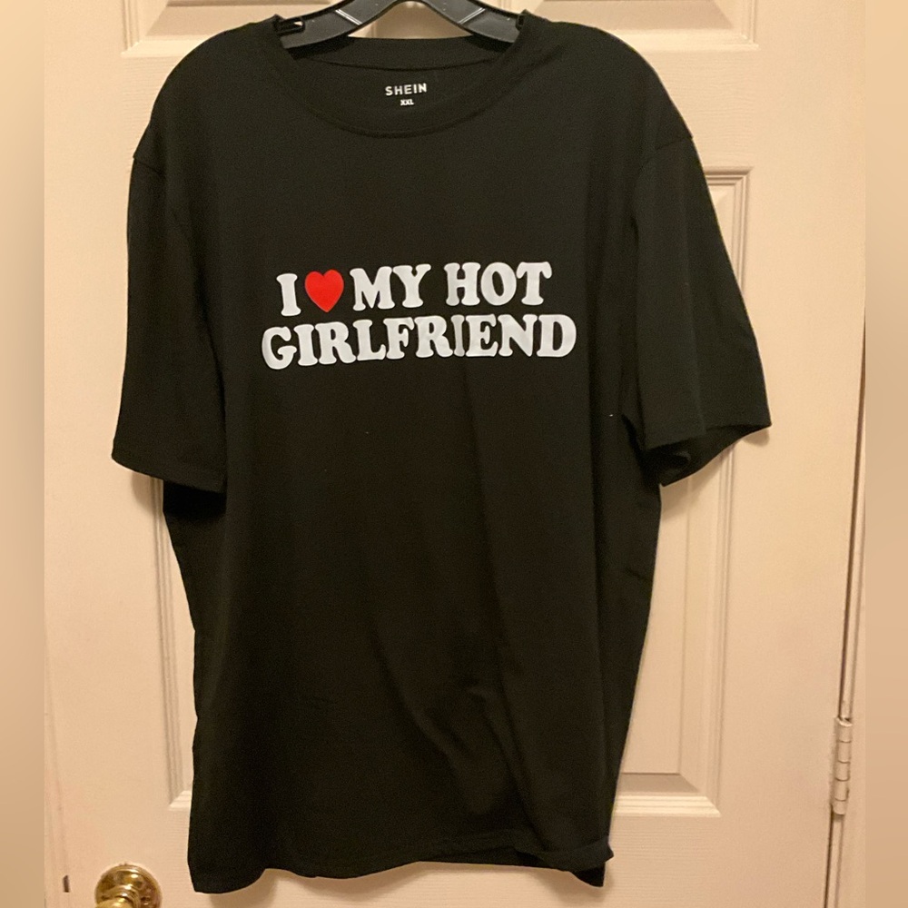 Shein I love my girlfriend Tee
